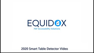 2020 Smart Table Detector AD