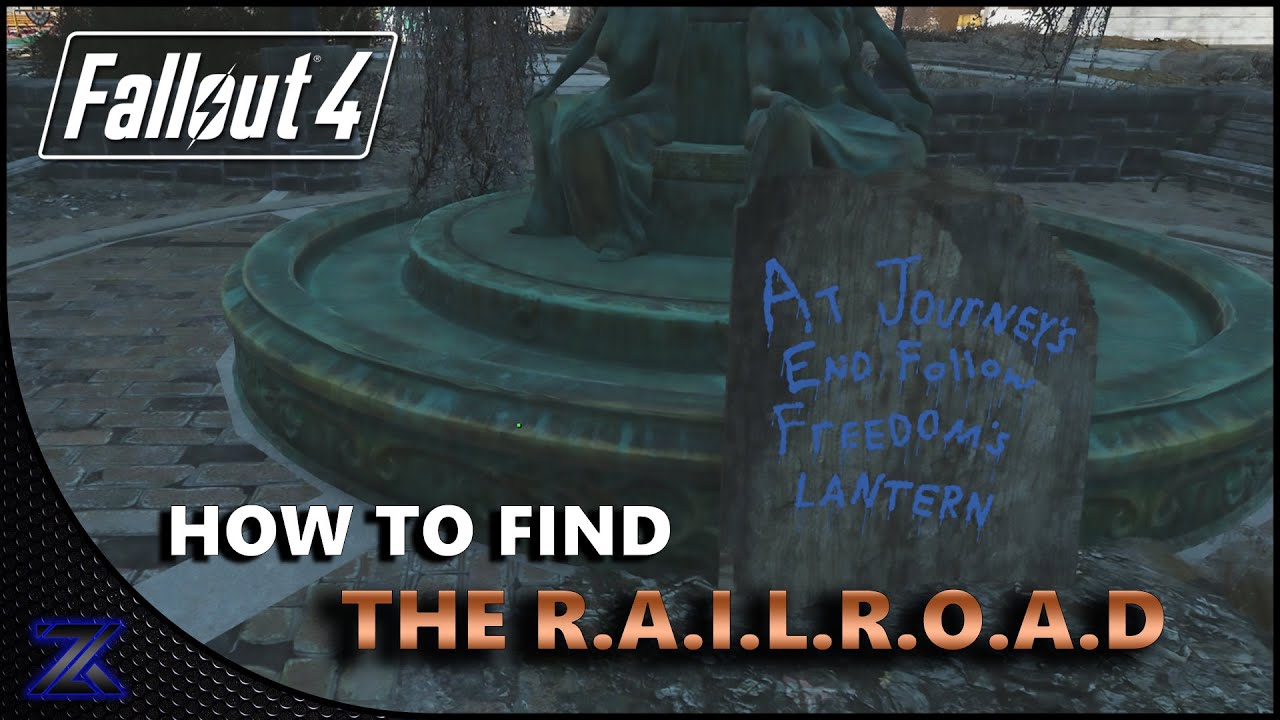 Fallout 4 - How To Find The Railroad Quest Guide | Puzzle Solving - YouTube