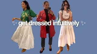 VLOG: How to get dressed intuitively and unboxing my new obsession, Vyrao