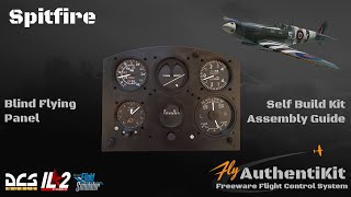AuthentiKit Replica Spitfire Blind Flying Panel - Assembly Instructions
