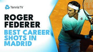 Roger Federer: Best Ever Shots In Madrid!