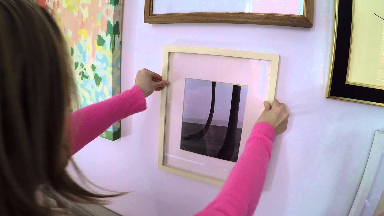 Life Hack: How To Hang A Picture With Toothpaste - YouTube