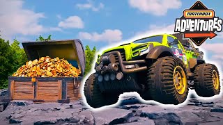 Mason James Hunts for the Treasure Near the Volcano! + More Cars for Kids – Matchbox 🔥🚒