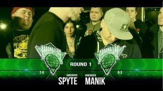 KOTD - Ground Zero Grand Prix R1 - Manik vs Spyte