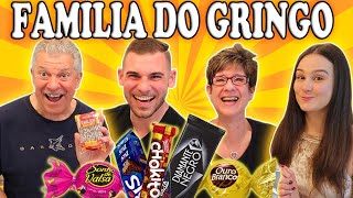 🇧🇷 FAMÍLIA DO GRINGO PROVANDO DOCES BRASILEIROS PELA PRIMEIRA VEZ (Bombom Lacta e Nestlé)