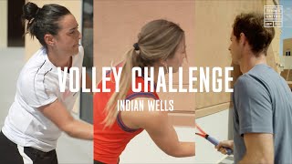 ATP & WTA players take on the Tennis United Volley Challenge 💥