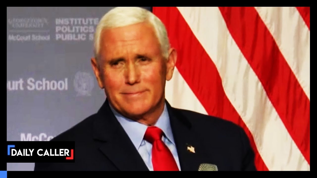 Mike Pence Asked If He Would Vote For Donald Trump - YouTube