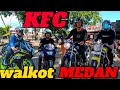 SUNMORI WALKOT KFC MEDAN DI TEMININ JOKI SUMUT 2TAK  RAMADAN IVO  MEDAN #motovlog