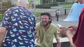 RajonTV Ventspils skatepark visit 2020