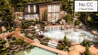 The Sims 4 Granite Falls Estate | No CC | Stop Motion Speedbuild