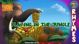 Playing in the jungle | Jungle Book Rhymes | Nursery Rhymes | Kids Song
