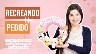 Rehaciendo un pedido de hace años en fieltro | Cartel con nombre