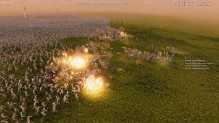 100 predators vs 100,000 zombies Battle 039 in Ultimate Epic Battle Simulator 2