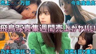 【乃木坂46】売上○○万部、乃木坂メンバー写真集歴代○位、飛鳥ちゃん写真集の週間売上がヤバすぎる...！齋藤飛鳥写真集｢ミュージアム｣