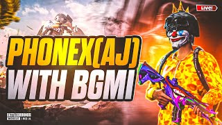 phoenix(Aj) bgmi Live Stream || BGMI LIVE STREAM with my frd  #bgmi #bgmilive #facecamlivestream