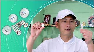 Small A4 golf tee, golf balls, golf marker UV printer – How to Direct print on Golf products