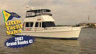 SOLD!!! Grand Banks Heritage EU 47 Trawler Yacht for sale at Little Yacht Sales