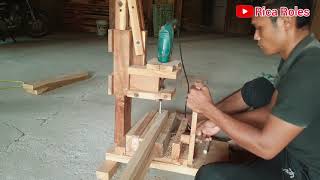 Homemade wood chisel tool