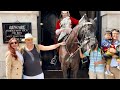 Disrespectful Tourists vs. Hilarious Horse Guard: You Won't Believe What Happens!