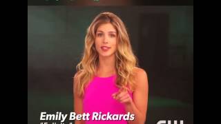 Emily Bett Rickards has a special message + new Olicity scene
