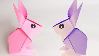 Origami Paper Rabbit | How to Make Paper Rabbit | Origami Crafts | Origami Animals |Easy Paper Craft