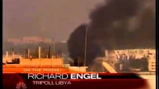 Libyan rebels stormed Gadhafi compound