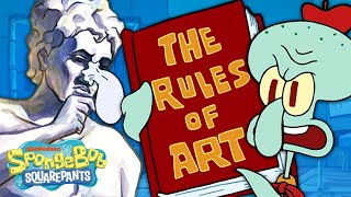 That Time Squidward Taught SpongeBob Art 🎨 | The Squidward Show Ep. 2