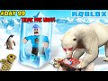 KITA MENCOBA 100 HARI BERTAHAN HIDUP DI KUTUB UTARA SUHU -95°C DI ROBLOX!!