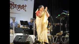 Usha Uthup | Aami Shilpi, Aami Shilpi, Chai Shilpir Samman | Bangla Sangeet Mela | Bangla Aadhunik