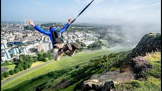 BASE JUMP // ARTHUR'S SEAT // EDINBRUGH