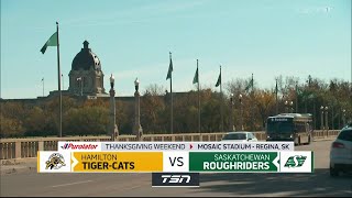Saskatchewan Roughriders vs Hamilton Tiger-Cats Week 18 Full Game 2023