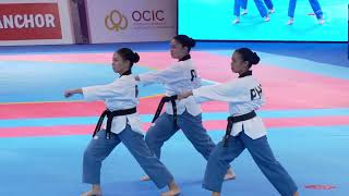 Philippines' poomsae trio delivers taekwondo gold in SEA Games