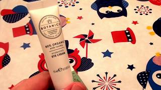 Botanics Organic Hydrating Eye Cream Paraben Free REVIEW