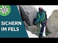 Hochtour: Sicherungstechnik im Fels | SicherAmBerg Hochtouren #08