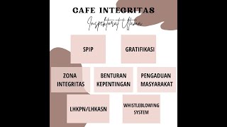 Cafe Integitas : Penguatan Sistem Pengawasan