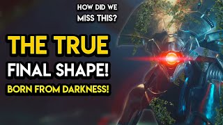 Destiny 2 - FINAL SHAPE REVEALED? Vex Born From Darkness! Origin and The True Final Shape