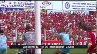 Os Gols de Lajeadense 1 x 1 Internacional - Recopa Gaúcha - 01/02/2015