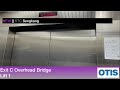 Sengkang MRT/LRT Station || Otis Elevator (Exit C Overhead Bridge, Lift 1)