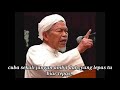 Tuan Guru Nik Abdul Aziz Nik Mat - TAHLIL ARWAH (subtitle melayu)