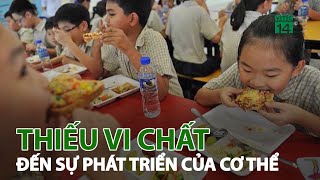 Hệ lụy của thiếu hụt vi chất dinh dưỡng đến sự phát triển của cơ thể | VTC14