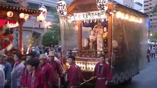 新成区・大國魂神社くらやみ祭2019山車行列