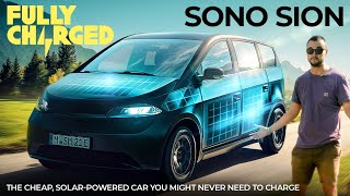 The cheap solar-powered car you might NEVER need to charge | SONO SION