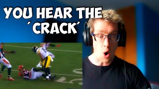 English Rugby Fan Reacts to NFL BIG Hits