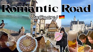 ドイツ🇩🇪ロマンティック街道旅|シンデレラ城のモデルノイシュヴァンシュタイン城🏰おとぎ話の世界ローテンブルク🎄