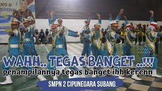 WAHH .. TEGAS BANGET ..!!! PASKIBRA SMPN 2 CIPUNEGARA SUBANG - LKBB PRANASTI SMK PASIM PLUS SUKABUMI