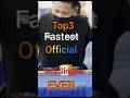 Top 3 fastest 5×5 Singles EVER #cubing #trend #shorts