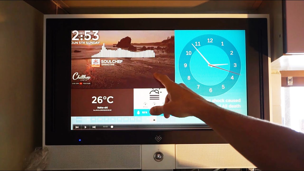Kitchen Tv Using Raspberry Pi Youtube