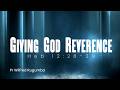 10:30 O'clock service | By Apostle Wilfred | Giving God Reverence