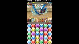 【パズドラ】 チャレンジダンジョン！9 Lv8 回復なし 聖命神・ハトホル