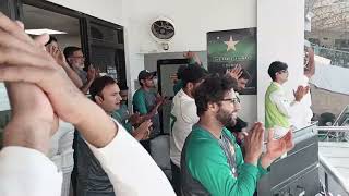 Babar Azam 100 Celebrations | Huge Applause from Dressing Room | Pak v Aus 2nd Test Day 4 Highlights